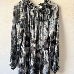 Calvin Klein spring dress with polyester and lining . In good condition